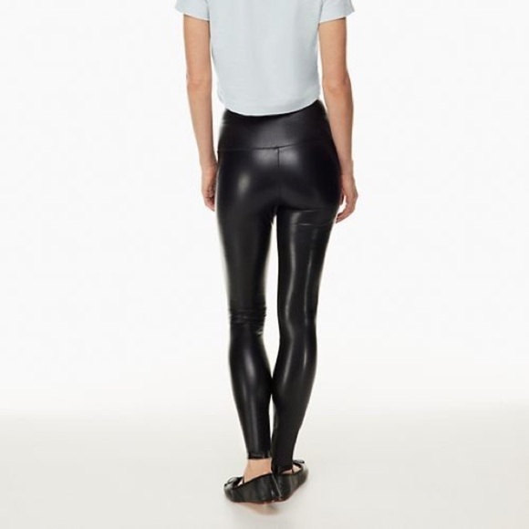 WILFRED Daria Vegan Leather Leggings - Picture 12 of 14